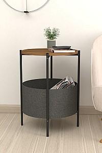 Masuta de cafea, reviste Fabulous With Bag Wanut/Black