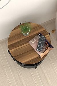 Masuta de cafea, reviste Fabulous With Bag Wanut/Black