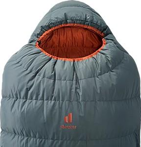 Sac de dormit Deuter Astro Pro 400 SL left Teal-redwood