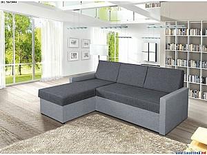 Canapea coltar Modern Leader Alaska 97/Alaska 08 Dark Gray/Gray