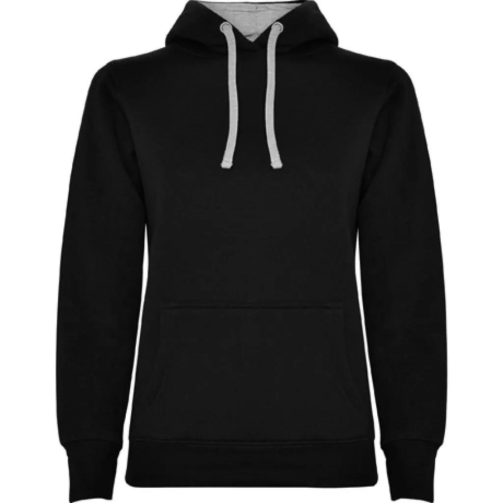 Hanorac femeie Roly Urban Woman Black/Vigore Grey