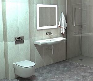 Vas WC Roca Rimless Compact A34H242000