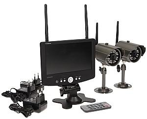 Camera de supraveghere video ORNO sistem de supraveghere video wireless cu 4 canale