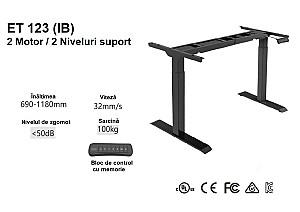 Masa de birou Flexispot ET223 BL 1600x800