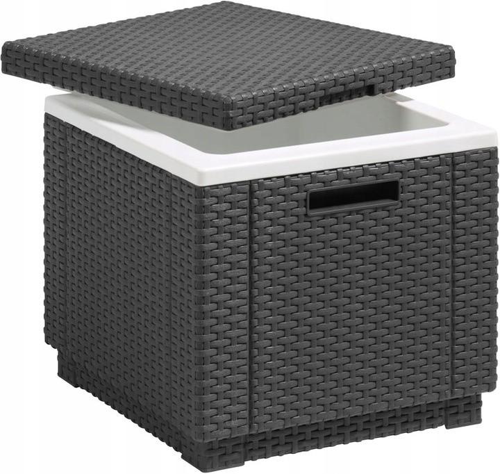 Masa de gradina Keter Ice Cube Graphite