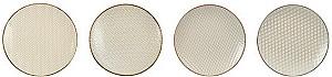 Farfurie Metallic Rim 47381