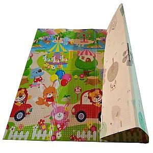 Covoras de joaca copii 4Play Forest animals 180×200cm
