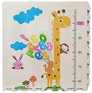 Covoras de joaca copii 4Play Giraffe 61×61×4cm