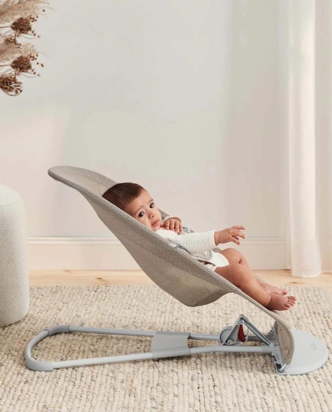 Leagan BabyBjorn Balance Soft Pearly Pink/White, Mesh