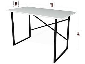 Masa de birou Fabulous 60x120 White/Black