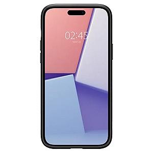 Husa pentru telefon Spigen iPhone 15 Plus Liquid Air Matte Black