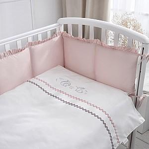 Lenjerie de pat Perina Toys Sateen Collection (TCK6-03.5) Pink