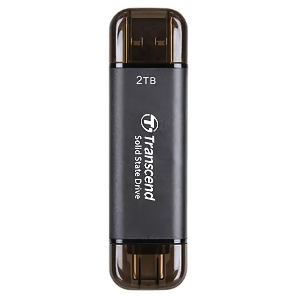 Stick memorie usb Transcend ESD310C 2TB Grey (TS2TESD310C)