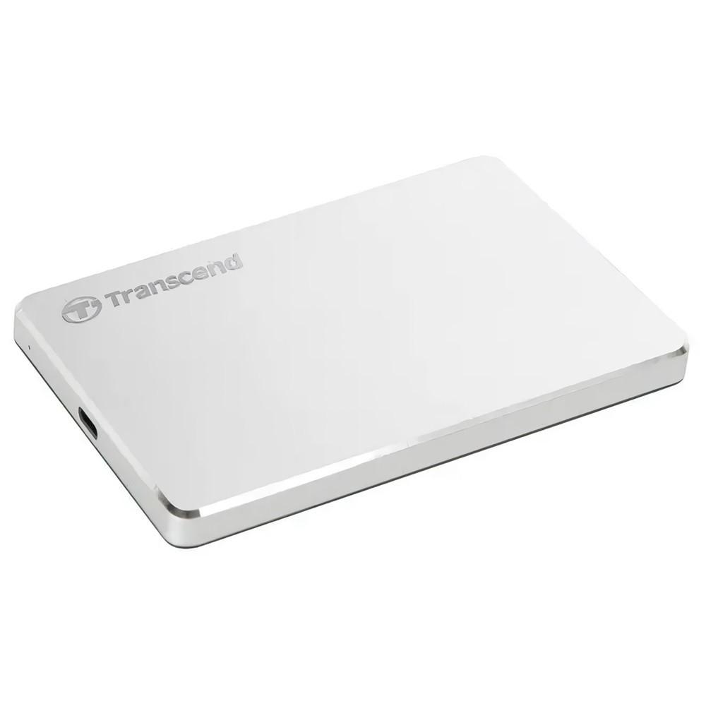 Hard disk extern Transcend StoreJet 25C3S 2TB Silver (TS2TSJ25C3S)