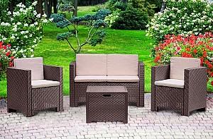 Set mobila de gradina BICA Colorado 2 (Brown)