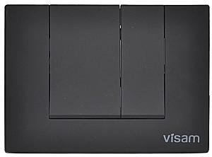 Buton de scurgere Visam Alinda Soft Black (227-004)