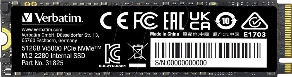 SSD Verbatim Vi5000 1TB (VI5000-1TB-31826)