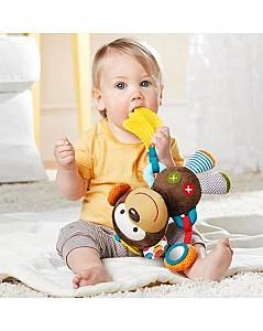 Jucarie bebelus Skip Hop Bandana Buddies Monkey