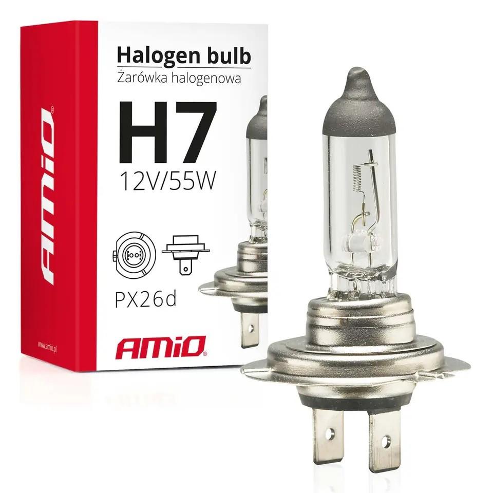 Lampa auto Amio H7 12V 55W UV Filter (01156)