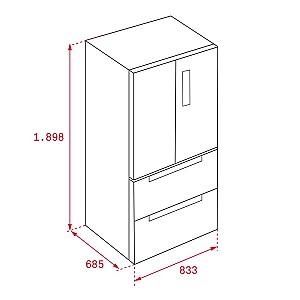 Frigider Teka RFD 77820 S