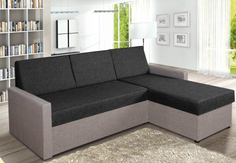 Canapea coltar Modern Leader Kanna 97/Kanna 92 Dark Gray/Light Gray