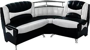 Coltar bucatarie Modern Samba 2230/2300 Negru/Alb