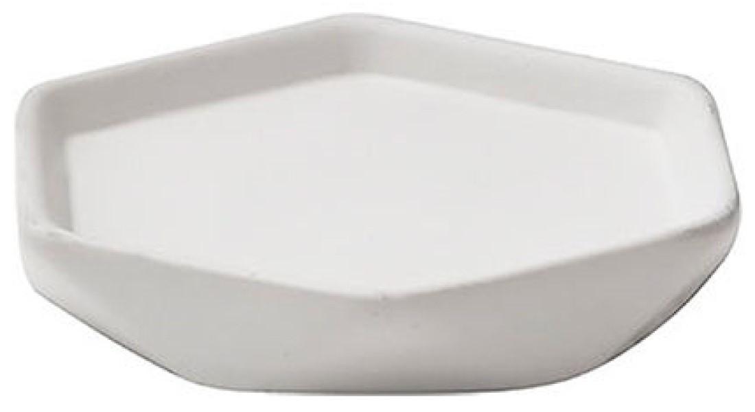 Suport pentru sapun Tendance Rhombus White 49792