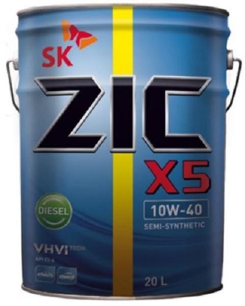 Ulei motor ZIC X5 10W-40 20L Diesel