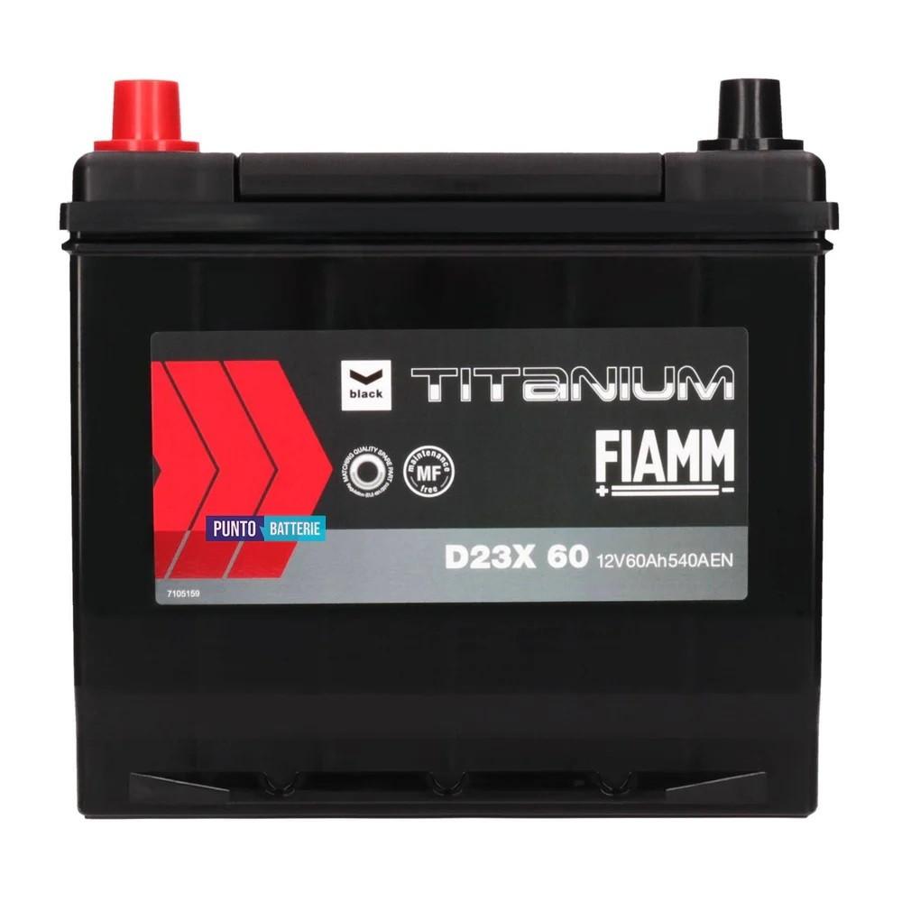Acumulator auto Fiamm Black Japan D23X 540A 60AH L+ (7905181)