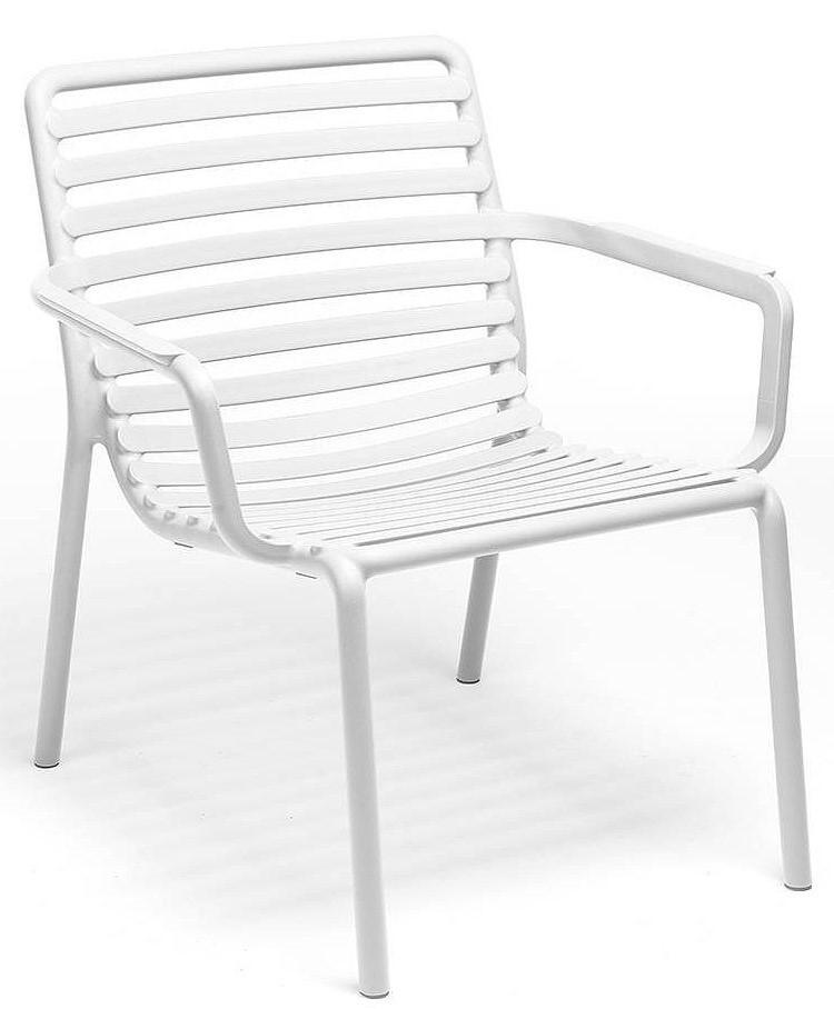 Scaun terasa Nardi DOGA RELAX 40256.00.0000 Alb