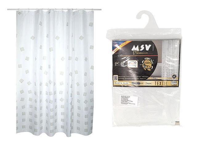 Perdea de baie MSV Premium 49916