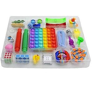 Jucarie antistres Essa Toys Calendar advent cu jucării populare antistres RX-02