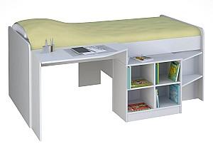Pat copii Polini Kids Simple 4000 Alb
