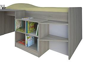 Pat copii Polini Kids Simple 4000 Alb-Ulm