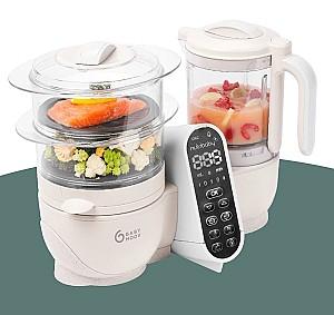 Robot de bucatarie Babymoov Nutribaby+ Mineral Beige