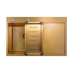 Chiuveta de bucatarie SanDonna HD7850 Auriu