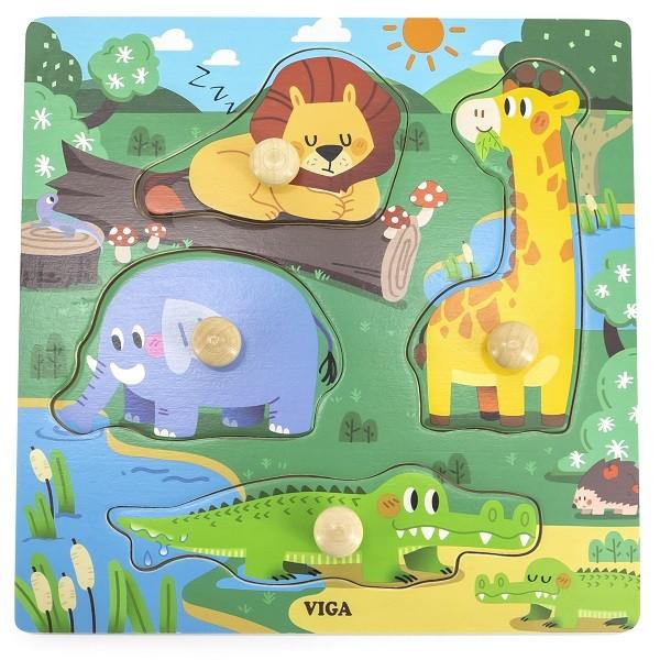 Puzzle VIGA Animale sălbatice 44593