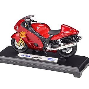 Motocicleta jucarie Welly metalice de colecție 19660-24PWD(23A)