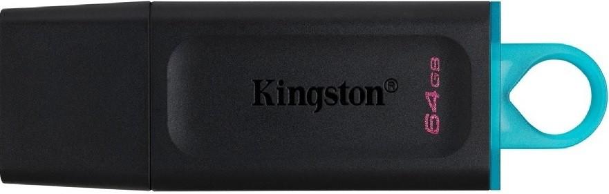 Stick memorie usb Kingston DataTraveler Exodia 64GB Black/Blue