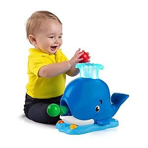 Jucarie interactiva Bright Starts Balena cu bile multicolore