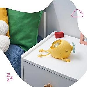 Lampa de masa Badabulle Basile in forma de lamaie cu proiectii si sunete linistitoare
