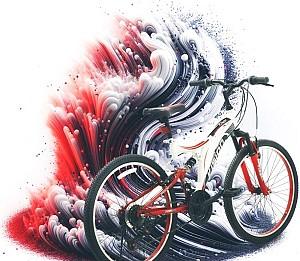 Bicicleta de munte Belderia Vision Kings R24 SKD White/Red/Black