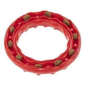 Jucarie pentru caine Ferplast SMILE M RING RED