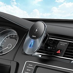 Suport auto pentru telefon HOCO CA91 Magic magnetic wireless fast charging