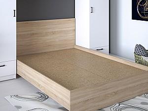 Set dormitor Marcel Prod Teo White/Sonoma Oak, Modern