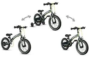 Bicicleta copii QPlay Miniby 3in1 14 Grey