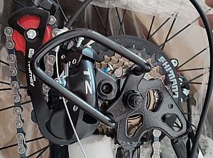 Bicicleta de munte Frike TY-MTB 26 Black/Red