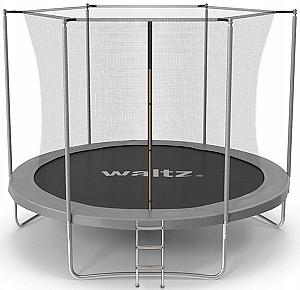 Trambulina Waltz PI 2,44 Gri, plasa interna