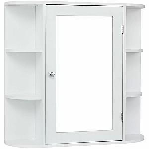 Dulap de baie Costway JV10446WH Alb