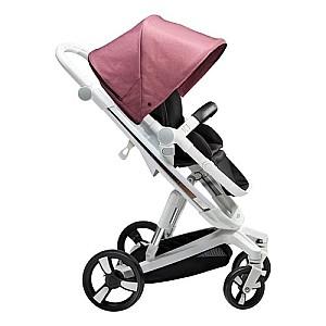 Carucior de plimbare Bebumi Space White (Gabardine Pink)